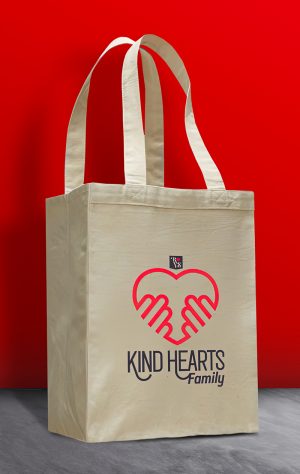 Kind Hearts Family Tote